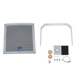 GloboStar® FDB LT212T 98009 Facilities Speaker - Παθητικό Ηχείο Εγκαταστάσεων Επιτοίχιο με Μετασχηματιστή 100V & 8Ω - 300W RMS (1200W Peak) - 1 x 12