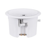 GloboStar® FDB C600T 98012 Facilities Speaker - Παθητικό Ηχείο Εγκαταστάσεων Χωνευτό Οροφής με Μετασχηματιστή 100V & 8Ω - 40W RMS (80W Peak) - 1 x 6