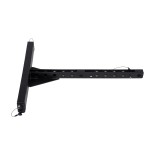 GloboStar® FDB DLA208-RF+CP 98019 Hanging Line Array Speaker Base - Βάση Ηχείου με Κρεμαστικό Σύστημα για Line Array DLA208 & DLA118BAS - Ρυθμιζόμενες Μοίρες & Fast Clips System - Μαύρο - Μ56.2 x Π73.3 x Υ7.8cm