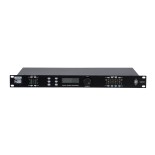 GloboStar® FDB US2403 98020 Audio Processor - Επαγγελματικός Επεξεργαστής Ήχου 2in & 4out - 32-bit DSP SHARC Processor - Frequency Response 20Hz-20Khz DR115DBu - AC 220V/50-60Hz - IP20 - Μαύρο - Μ48.2 x Π20.5 x Υ4.4cm