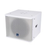 GloboStar® FDB ES112SA 98007 Facilities Speaker - Ενεργό Αυτοενισχυόμενο Ηχείο Subwoofer Εγκαταστάσεων Επιδαπέδιο με Ψηφιακό Ενισχυτή BA1.6 AC 220V/50-60Hz - 600W RMS (1400W Peak) - 1 x 12