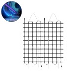 GloboStar® 90141 Digital Pixel Addressable Facade Soft Net Panel - Ψηφιακό Εύκαμπτο Δίχτυ Πάνελ Πρόσοψης Κτιρίων LED SMD 3535 75W/m2 100LED/m2 100PIXEL/m2 SPI/TTL Protocol IC UCS512B 4500lm/m2 120° DC 12V IP67 RGB - Μαύρο Σώμα - Μ100 x Π100 x Υ1.7cm - 3 Χ