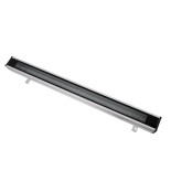 GloboStar® WASHER-AION 90103 Μπάρα Φωτισμού Wall Washer Special Water Effect - Ειδικού Εφέ Νερού LED 60W 3600lm 30° DC 24V Αδιάβροχο IP68 L100.5 x W8.2 x H9.1cm RGBW DMX512 - Ασημί - 3 Years Warranty