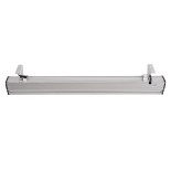 GloboStar® WASHER-AION 90103 Μπάρα Φωτισμού Wall Washer Special Water Effect - Ειδικού Εφέ Νερού LED 60W 3600lm 30° DC 24V Αδιάβροχο IP68 L100.5 x W8.2 x H9.1cm RGBW DMX512 - Ασημί - 3 Years Warranty