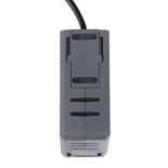 GloboStar® WINDOW-CORNA 90114 Αρχιτεκτονικό Γωνιακό Φωτιστικό Ανάδειξης Παραθύρων Window Light LED 6W 540lm 3x172° DC 24V Αδιάβροχο IP65 Μ12 x Π4 x Υ12cm Θερμό Λευκό 2700K - Γκρι Ανθρακί - 3 Χρόνια Εγγύηση