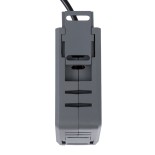 GloboStar® WINDOW-CORNA 90114 Αρχιτεκτονικό Γωνιακό Φωτιστικό Ανάδειξης Παραθύρων Window Light LED 6W 540lm 3x172° DC 24V Αδιάβροχο IP65 Μ12 x Π4 x Υ12cm Θερμό Λευκό 2700K - Γκρι Ανθρακί - 3 Χρόνια Εγγύηση
