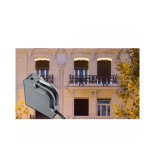 GloboStar® WINDOW-CORNA 90114 Αρχιτεκτονικό Γωνιακό Φωτιστικό Ανάδειξης Παραθύρων Window Light LED 6W 540lm 3x172° DC 24V Αδιάβροχο IP65 Μ12 x Π4 x Υ12cm Θερμό Λευκό 2700K - Γκρι Ανθρακί - 3 Χρόνια Εγγύηση