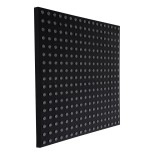 GloboStar® 90118 Digital Pixel Addressable Facade Panel with Spots - Ψηφιακό Πάνελ με Σποτ Πρόσοψης Κτιρίων LED SMD 3030 225W/m2 300LED/m2 300PIXEL/m2 SPI/TTL Protocol IC UCS512B 13500lm/m2 120° DC 12V IP67 RGB - Μαύρο Σώμα - Μ100 x Π100 x Υ3cm - 1 Τετραγ