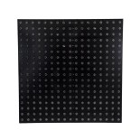 GloboStar® 90118 Digital Pixel Addressable Facade Panel with Spots - Ψηφιακό Πάνελ με Σποτ Πρόσοψης Κτιρίων LED SMD 3030 225W/m2 300LED/m2 300PIXEL/m2 SPI/TTL Protocol IC UCS512B 13500lm/m2 120° DC 12V IP67 RGB - Μαύρο Σώμα - Μ100 x Π100 x Υ3cm - 1 Τετραγ