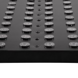 GloboStar® 90118 Digital Pixel Addressable Facade Panel with Spots - Ψηφιακό Πάνελ με Σποτ Πρόσοψης Κτιρίων LED SMD 3030 225W/m2 300LED/m2 300PIXEL/m2 SPI/TTL Protocol IC UCS512B 13500lm/m2 120° DC 12V IP67 RGB - Μαύρο Σώμα - Μ100 x Π100 x Υ3cm - 1 Τετραγ