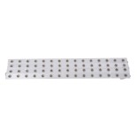 GloboStar® 90119 4 x Digital Pixel Addressable Facade Aluminum Bars - 4 x Ψηφιακές Μπάρες Αλουμινίου Πρόσοψης Κτιρίων LED SMD 3535 45W 60LED 60PIXEL SPI/TTL Protocol IC UCS512B 2700lm 120° DC 12V IP67 RGB - Ασημί Σώμα - Μ400 x Π4.5 x Υ3.6cm - 4 Μπάρες