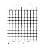 GloboStar® 90141 Digital Pixel Addressable Facade Soft Net Panel - Ψηφιακό Εύκαμπτο Δίχτυ Πάνελ Πρόσοψης Κτιρίων LED SMD 3535 75W/m2 100LED/m2 100PIXEL/m2 SPI/TTL Protocol IC UCS512B 4500lm/m2 120° DC 12V IP67 RGB - Μαύρο Σώμα - Μ100 x Π100 x Υ1.7cm - 3 Χ