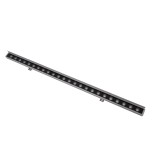 GLOBOSTAR® WASHERFAIA 90187 Μπάρα Φωτισμού Wall Washer με Αντιθαμβωτική Γρίλια LED 24W 2760lm 15° DC 24V Αδιάβροχο IP65 Φυσικό Λευκό 4500K Dimmable - Bridgelux SMD Chip - Γκρί Ανθρακί - Μ100 x Π4 x Υ5.5cm - 3 Χρόνια Εγγύηση
