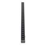 GLOBOSTAR® WASHERFAIA 90187 Μπάρα Φωτισμού Wall Washer με Αντιθαμβωτική Γρίλια LED 24W 2760lm 15° DC 24V Αδιάβροχο IP65 Φυσικό Λευκό 4500K Dimmable - Bridgelux SMD Chip - Γκρί Ανθρακί - Μ100 x Π4 x Υ5.5cm - 3 Χρόνια Εγγύηση