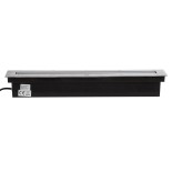 GLOBOSTAR® UNDERGROUND-REMVI 90192 Χωνευτή Μπάρα Φωτισμού Wall Washer LED 12W 1080lm 10° DC 24V Αδιάβροχο IP68 Θερμό Λευκό 2700K Dimmable - Ανοξείδωτο Ατσάλι 304 - Μ50 x Π7.4 x Υ7cm / Q48.5 x 7.5cm - 3 Χρόνια Εγγύηση