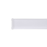 GloboStar® DIGI-BAR 90214 Ψηφιακή Μπάρα Φωτισμού Wall Washer Digital Pixel Facade Tuber Bar LED 12W 720lm 180° DC 24V Αδιάβροχο IP65 L100 x W3 x H4.5cm RGB DMX512 - Ασημί με Οπάλ Λευκό Κάλυμμα - 3 Years Warranty