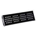 GloboStar® FLOOD-TENA 90226 Προβολέας Wall Washer για Φωτισμό Κτιρίων LED 144W 12240lm 10° DC 24V Αδιάβροχο IP65 L57 x W18 x H19.5cm RGBW DMX512 - Ασημί - 3 Years Warranty