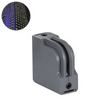 GLOBOSTAR® WINDOW-CORNA 90113 Αρχιτεκτονικό Γωνιακό Φωτιστικό Ανάδειξης Παραθύρων Window Light LED 6W 570lm 3x172° DC 24V Αδιάβροχο IP65 Φυσικό Λευκό 4500K Dimmable - Γκρι Ανθρακί - Μ12 x Π4 x Υ12cm - 3 Χρόνια Εγγύηση