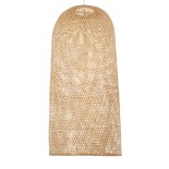 GLOBOSTAR® CALERO 00671 Boho Κρεμαστό Φωτιστικό Οροφής με Ντουί 1 x E27 AC 220-240V IP20 - Μπεζ - Μ50 x Π50 x Y110cm