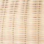 GloboStar® LUCIA 01726 Boho Κρεμαστό Φωτιστικό Καμπάνα Μονόφωτο 1 x E27 IP20 Μπεζ Ξύλο - Μ60 x Π60 x Y60cm