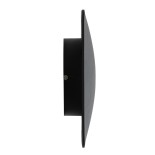 GloboStar® HELIO-S 60496 Φωτιστικό Τοίχου - Απλίκα Αρχιτεκτονικού Φωτισμού Εσωτερικού/Εξωτερικού Χώρου LED 10W 1200lm 120° x 360° AC 220-240V Αδιάβροχο IP65 Μ21 x Π5 x Υ21cm - Φυσικό Λευκό 4500K - Μαύρο - Τετράγωνο - Bridgelux Chip - 3 Years Warranty