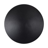 GLOBOSTAR® HELIO-R 60660 Μοντέρνο Φωτιστικό Τοίχου - Απλίκα LED 10W 1000lm 120° AC 220-240V Αδιάβροχο IP65 Θερμό Λευκό 2700K - Lumileds SMD Chip & TÜV SÜD Driver - Μαύρο Ματ - Μ21 x Π21 x Υ5cm - 5 Χρόνια Εγγύηση