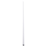 GloboStar® SURFACEPENDANT-PROFILE 70853-3M Προφίλ Αλουμινίου - Βάση & Ψύκτρα Ταινίας LED με Λευκό Γαλακτερό Κάλυμμα - Επιφανειακή & Κρεμαστή Χρήση - Πατητό Κάλυμμα - Ασημί - 3 Μέτρα - Μ300 x Φ3cm