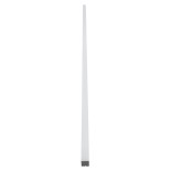 GloboStar® SURFACEPENDANT-PROFILE 70864-3M Προφίλ Αλουμινίου - Βάση & Ψύκτρα Ταινίας LED με Λευκό Γαλακτερό Κάλυμμα - Επιφανειακή & Κρεμαστή Χρήση - Πατητό Κάλυμμα - Ασημί - 3 Μέτρα - Μ300 x Π4.5 x Υ4.2cm