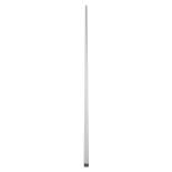 GloboStar® SURFACE-PROFILE 70867-3M Προφίλ Αλουμινίου - Βάση & Ψύκτρα Ταινίας LED με Λευκό Γαλακτερό Κάλυμμα - Επιφανειακή Χρήση - Πατητό Κάλυμμα - Ασημί - 3 Μέτρα - Πακέτο 5 Τεμαχίων - Μ300 x Π2.3 x Υ2cm