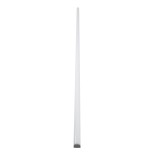 GloboStar® SURFACEPENDANT-PROFILE 70870-3M Προφίλ Αλουμινίου - Βάση & Ψύκτρα Ταινίας LED με Λευκό Γαλακτερό Κάλυμμα - Επιφανειακή & Κρεμαστή Χρήση - Πατητό Κάλυμμα - Ασημί - 3 Μέτρα - Μ300 x Π4.5 x Υ4.2cm