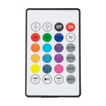 GloboStar® 76072 Λάμπα LED E27 G95 Γλόμπος 12W 780lm 260° με Ενσωματωμένο Bluetooth Ηχείο 3W AC 220-240V IP20 Φ9.5 x Υ13.5cm - Εναλλαγή Φωτισμού μέσω Τηλεχειριστηρίου & Μέσω Smart Home Εφαρμογής HappyLighting APP - Πολύχρωμο RGBW - 2 Years Warranty