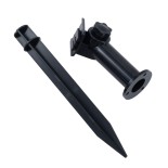 GloboStar® 79666 Διακοσμητική Γιρλάντα 14 Μέτρων με Controller 4 Προγραμμάτων Φωτισμού 30 LED 3W με Ενσωματωμένη Μπαταρία 600mAh - Φωτοβολταϊκό Πάνελ - Αισθητήρα Ημέρας-Νύχτας - Βάση Κήπου & Μαύρο Καλώδιο Αδιάβροχη IP44 Θερμό Λευκό 2700K L22 x W15.5 x H3c