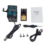 GloboStar® 79979 ProsKit SS-979 Ψηφιακός Σταθμός Συγκόλλησης 2in1 με Dual Digital Ψηφιακή Οθόνη - Κολλητήρι - Πιστόλι Θερμού Αέρα Hot Air Soldering Welding Gun και PID Προγραμματιζόμενο Σύστημα Ελέγχου Θερμοκρασίας - 760W