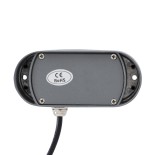 GloboStar® WINDOW-CURBA 90110 Αρχιτεκτονικό Φωτιστικό Ανάδειξης Παραθύρων Window Light LED 6W 540lm 3x262° DC 24V Αδιάβροχο IP65 L12 x W5.3 x H6.5cm Θερμό Λευκό 2700K - Γκρι Ανθρακί - 3 Years Warranty