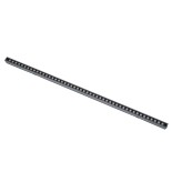 GloboStar® DIGI-BAR 90211 Ψηφιακή Μπάρα Φωτισμού Wall Washer Digital Pixel Facade Tuber Bar LED 12W 840lm 45° DC 24V Αδιάβροχο IP65 Θερμό Λευκό 2700K DMX512 Dimmable - Γκρι Ανθρακί - Μ100 x Π3.5 x Υ3.2cm - 3 Χρόνια Εγγύηση