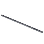 GloboStar® DIGI-BAR 90212 Ψηφιακή Μπάρα Φωτισμού Wall Washer Digital Pixel Facade Tuber Bar LED 12W 720lm 45° DC 24V Αδιάβροχο IP65 L100 x W3.5 x H3.2cm RGB DMX512 - Γκρι Ανθρακί με Pixel Lens Φακούς - 3 Years Warranty