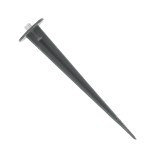 GLOBOSTAR® TREEVINA 90356 Φωτιστικό Σποτ με Αντιθαμβωτική Γρίλια για Φυτά - Δέντρα με Βάση Κήπου / Καρφωτό LED 6W 510lm 10° DC 24V Αδιάβροχο IP65 Ultra Θερμό Λευκό 2200K Dimmable - Bridgelux SMD Chip - Γκρι Ανθρακί - Μ13 x Π9.5 x Υ9.5cm - 3 Χρόνια Εγγύηση