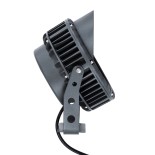 GloboStar® TREELIGHT-VINA 90359 Σποτ Φωτισμού με Αντιθαμβωτική Γρίλια Ειδικό για Φυτά - Δέντρα με Βάση Κήπου / Καρφωτό LED 24W 2040lm 10° DC 24V Αδιάβροχο IP65 L21.5 x W18.3 x H14cm Αρχιτεκτονικό Πορτοκαλί 2200K - Γκρι Ανθρακί - 3 Years Warranty