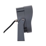 GLOBOSTAR® FLOOD-NIGMA 90378 Προβολέας Σποτ Wall Washer με Αντιθαμβωτική Γρίλια LED 24W 2160lm 30° DC 24V Αδιάβροχο IP65 Θερμό Λευκό 3000K Dimmable - Γκρι Ανθρακί - Μ15 x Π15 x Υ9.1cm - 3 Χρόνια Εγγύηση