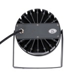 GLOBOSTAR® FLOOD-NIGMA 90378 Προβολέας Σποτ Wall Washer με Αντιθαμβωτική Γρίλια LED 24W 2160lm 30° DC 24V Αδιάβροχο IP65 Θερμό Λευκό 3000K Dimmable - Γκρι Ανθρακί - Μ15 x Π15 x Υ9.1cm - 3 Χρόνια Εγγύηση
