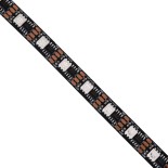 GloboStar® 90604 Digital Pixel Addressable Strip 4 PIN - Ψηφιακή Ταινία LED SMD 5050 14W/m 60LED/m 60PIXEL/m SPI/TTL Protocol IC TM1812 1152lm/m 120° DC 12V IP20 RGB - Μαύρο Σώμα - Μ5000 x Π10 x Υ2mm - Συσκευασία 5 Μέτρων - 5 Χρόνια Εγγύηση