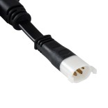 GloboStar® 90709 Ταχυσύνδεσμος Τροφοδοσίας T για Wall Washer Tuber - 2 Καλώδια +/- σε Power Connector 5 PIN Male & Power Connector 5 PIN Female για Πολύχρωμα RGB+RGBW Tuber