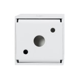 GLOBOSTAR® LUMINAR 60323 Downlight Σποτ LED 3W 405lm 36° AC 220-240V IP20 Θερμό Λευκό 2700K - Osram SMD Chip & TÜV SÜD Driver - Λευκό Ματ - Μ4.2 x Π4.2 x Υ6.6cm - 5 Χρόνια Εγγύηση