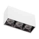 GLOBOSTAR® LUMINAR 60327 Downlight Σποτ LED 12W 1620lm 36° AC 220-240V IP20 Θερμό Λευκό 2700K - Osram SMD Chip & TÜV SÜD Driver - Λευκό Ματ - Μ11.8 x Π4.2 x Υ6.6cm - 5 Χρόνια Εγγύηση