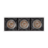 GLOBOSTAR® LUMINAR 60327 Downlight Σποτ LED 12W 1620lm 36° AC 220-240V IP20 Θερμό Λευκό 2700K - Osram SMD Chip & TÜV SÜD Driver - Λευκό Ματ - Μ11.8 x Π4.2 x Υ6.6cm - 5 Χρόνια Εγγύηση