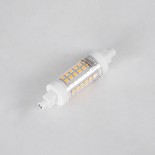 GLOBOSTAR® R7SPRO 60395 Λάμπα R7S 78mm LED 7W 791lm 360° AC 220-240V IP20 Θερμό Λευκό 2700K - Lumileds SMD Chip - Μ7.8 x Π2 x Υ2cm - 3 Χρόνια Εγγύηση