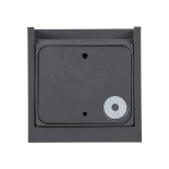 GloboStar® AXIS-S 60561 Φωτιστικό Τοίχου - Απλίκα Αρχιτεκτονικού Φωτισμού Εσωτερικού/Εξωτερικού Χώρου Up & Down LED 10W 1150lm 10 έως 60° AC 220-240V Αδιάβροχο IP65 Μ10 x Π10 x Υ10cm - Θερμό Λευκό 2700K - Γκρι Ανθρακί- Bridgelux Chip - 3 Years Warranty