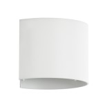 GloboStar® AXIS-R 60638 Φωτιστικό Τοίχου - Απλίκα Αρχιτεκτονικού Φωτισμού Εσωτερικού/Εξωτερικού Χώρου Up & Down LED 10W 1200lm 10 έως 60° AC 220-240V Αδιάβροχο IP65 Μ10 x Π10 x Υ10cm - Φυσικό Λευκό 4500K - Λευκό - Bridgelux Chip - 3 Years Warranty