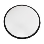 GLOBOSTAR® TUFFIN 60998 Φωτιστικό Πλαφονιέρα Οροφής LED 36W 3600lm 120° AC 220-240V Αδιάβροχο IP54 Ψυχρό Λευκό 6000K - Lumileds SMD Chip - Μαύρο Ματ & Λευκό Γαλακτερό - Μ48 x Π48 x Υ6.5cm - 3 Χρόνια Εγγύηση