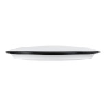 GloboStar® TUFFIN 60999 Πλαφονιέρα Οροφής LED 36W 3960lm 120° AC 220-240V Αδιάβροχη IP54 Φ48 x Υ6.5cm Φυσικό Λευκό 4500K - Μαύρο - Bridgelux Chips - 3 Years Warranty